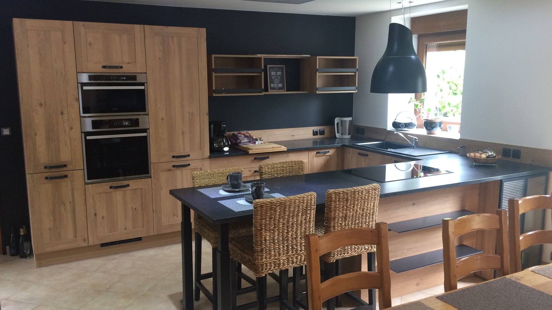 Cuisine équipée sur mesure Trend Cube Chêne Honey