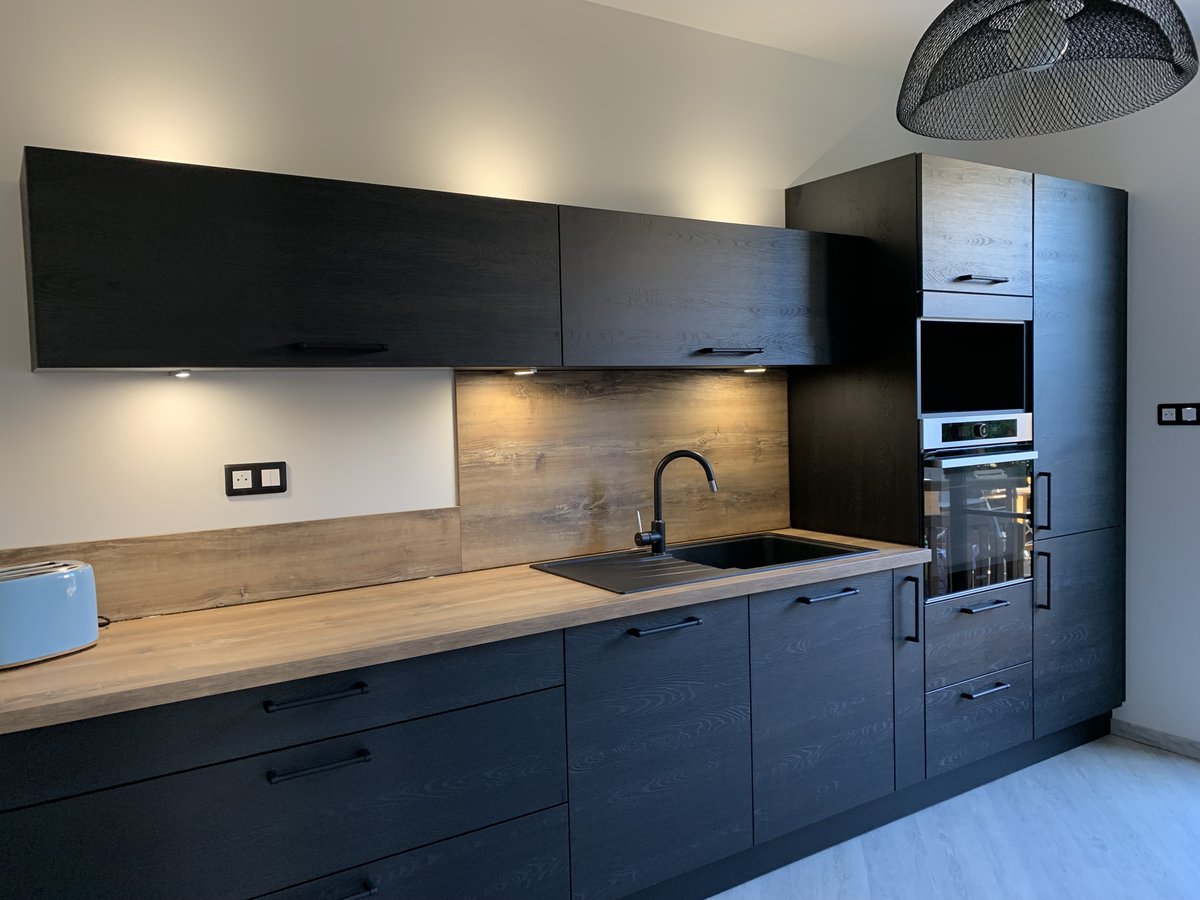 Cuisine équipée sur mesure Label Dark Oak