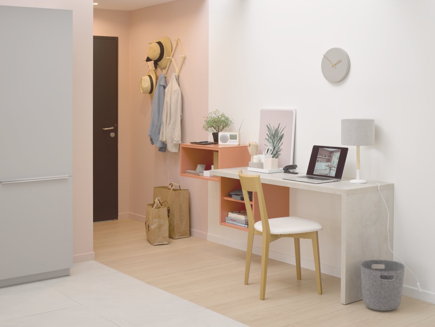 bureau gris