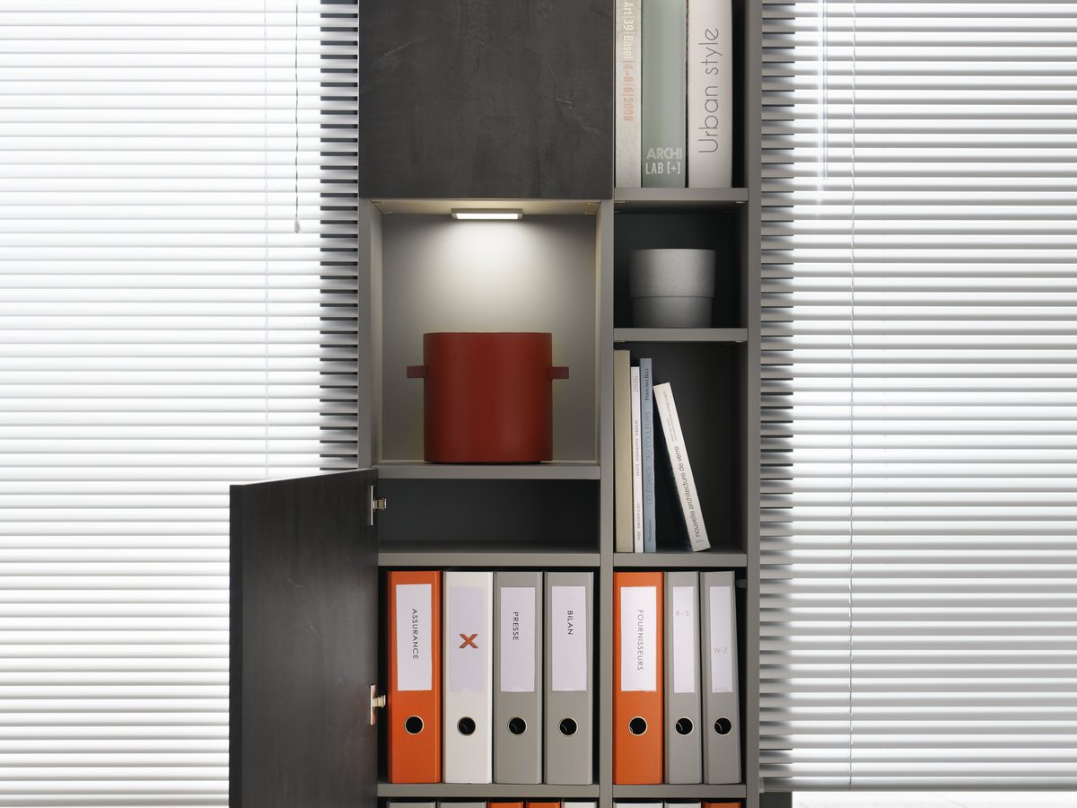 Bureau Style Industriel Gris Et Noir Schmidt