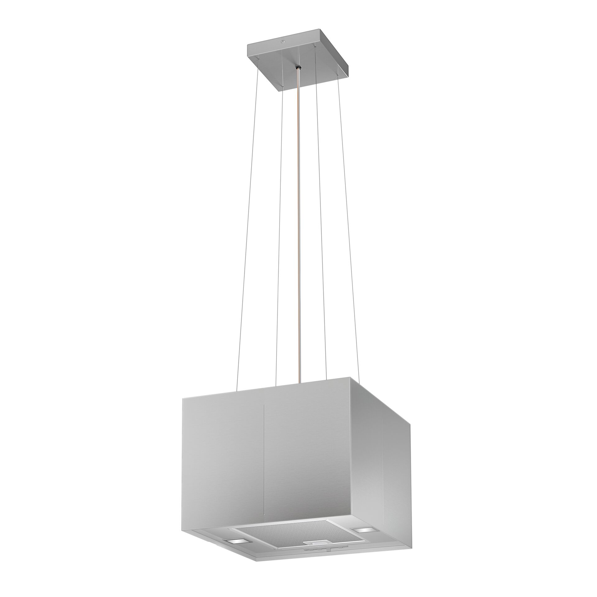 Hotte centrale Airforce - cubique blanche