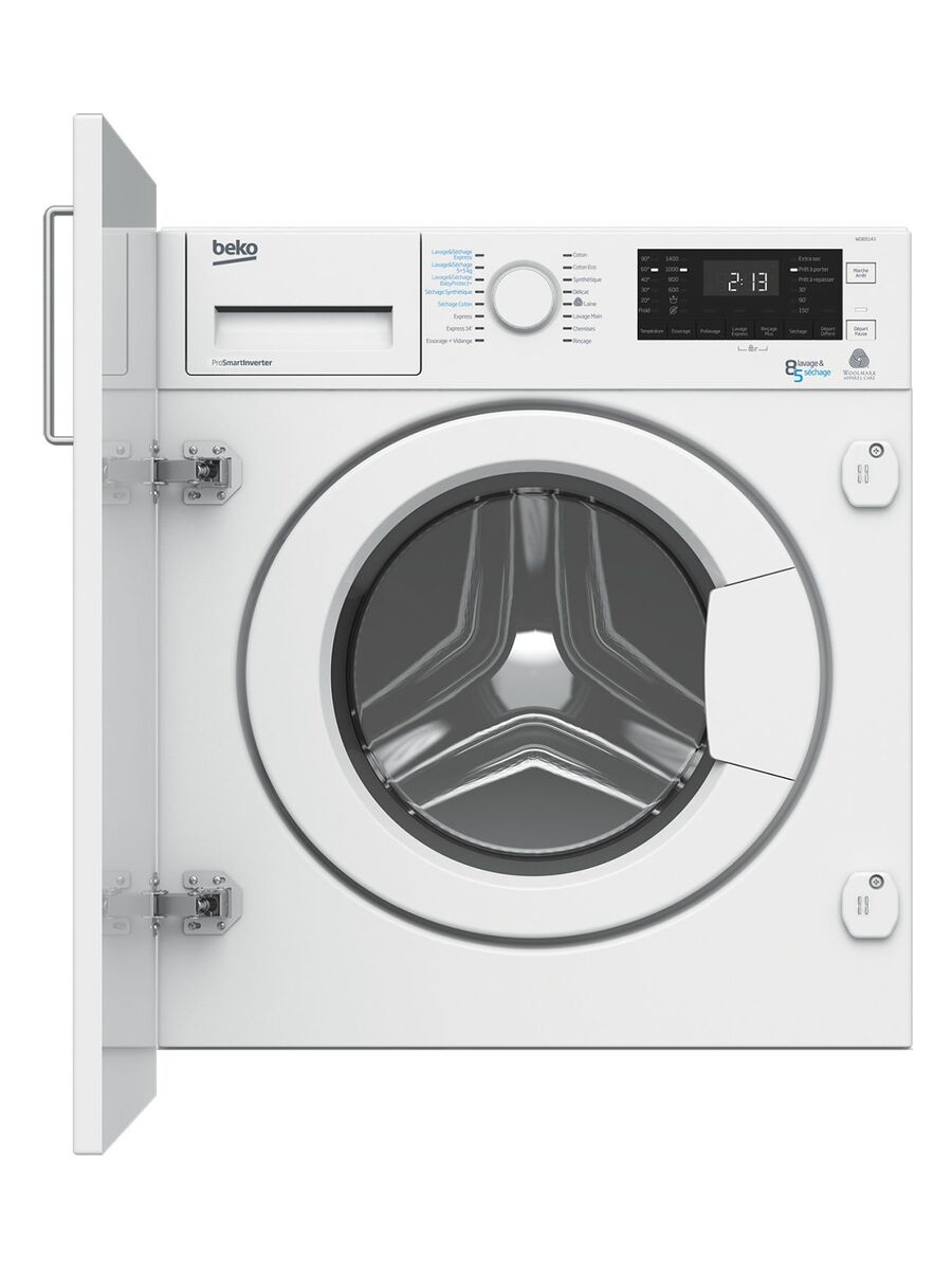 Lave linge séchant Beko