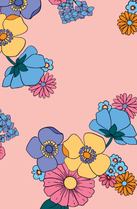 Panneau de crédence Flower Rose