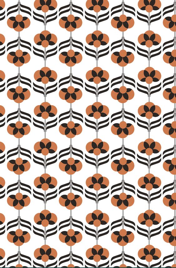 Façade Pimp Retro flowers