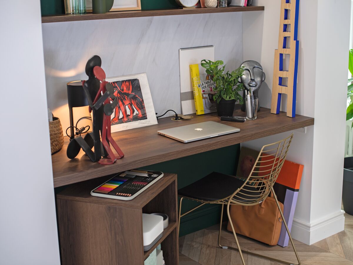 HOME OFFICE Chêne moka