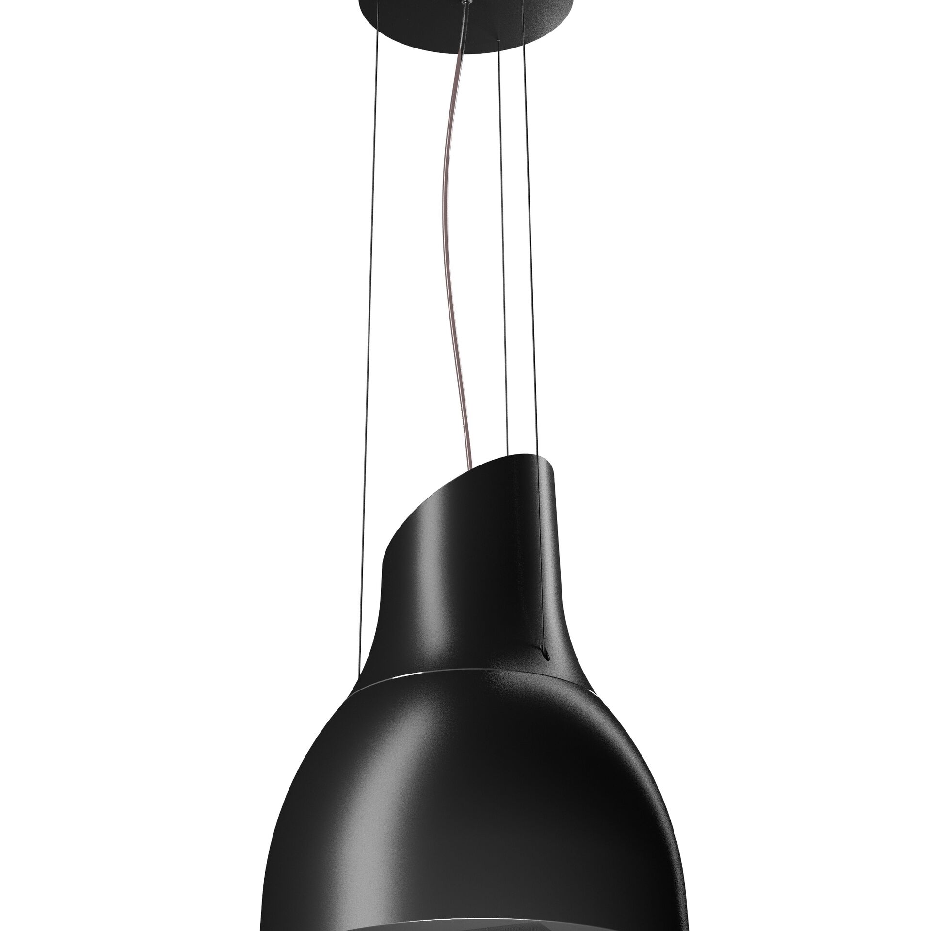 Hotte centrale Airforce - ronde noire