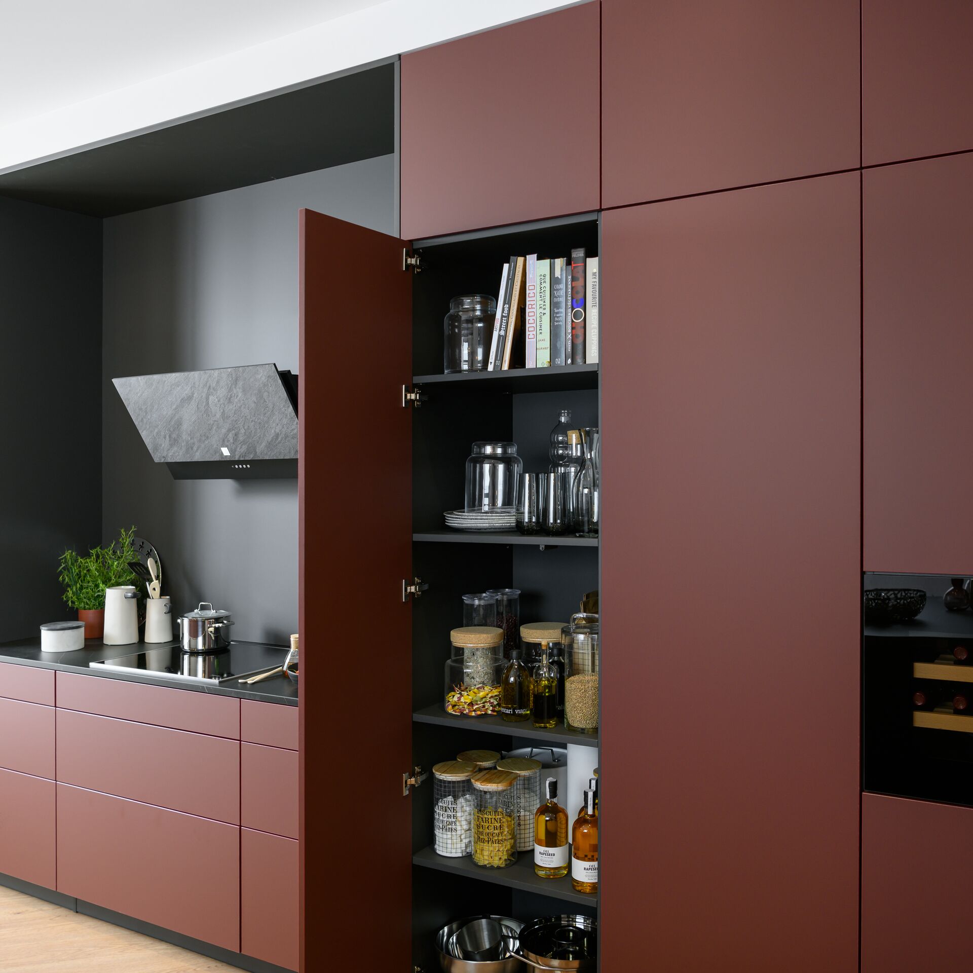 Make the most of your space with our floor to ceiling larder units