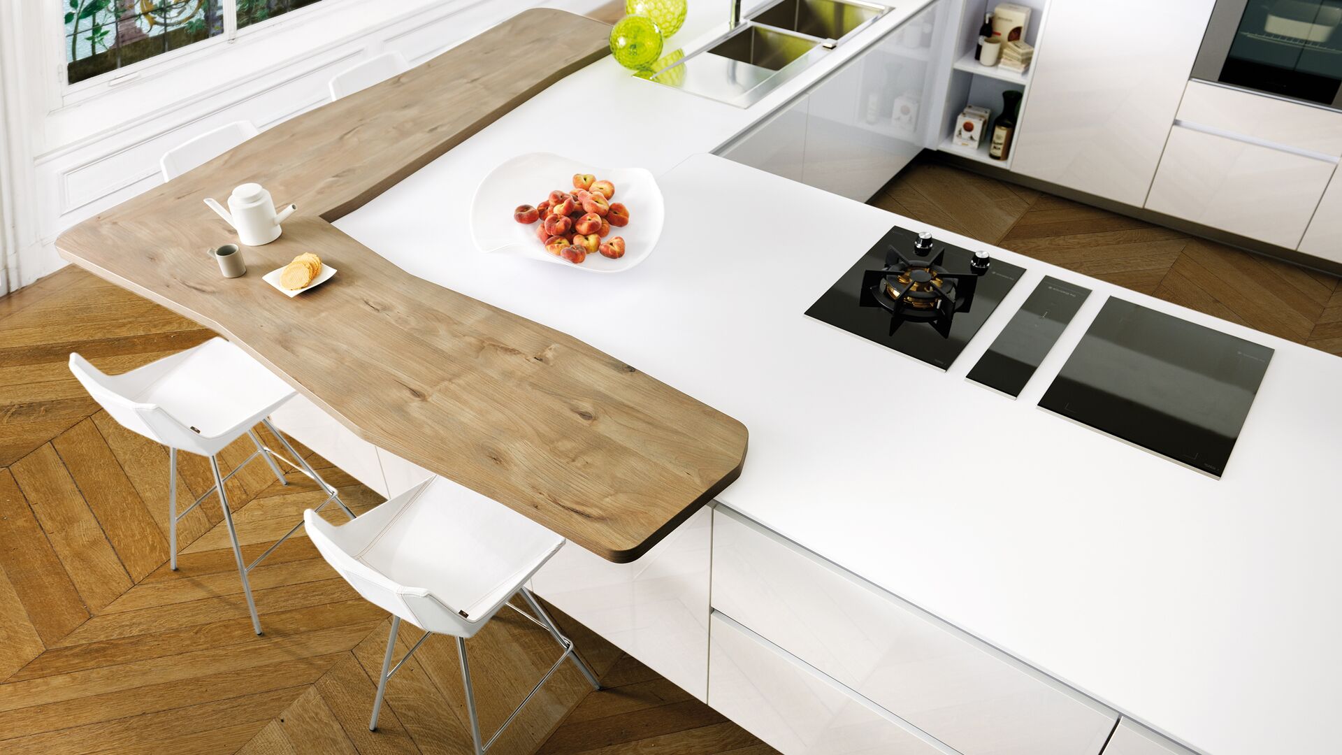Cuisine Schmidt Blanche Et Bois