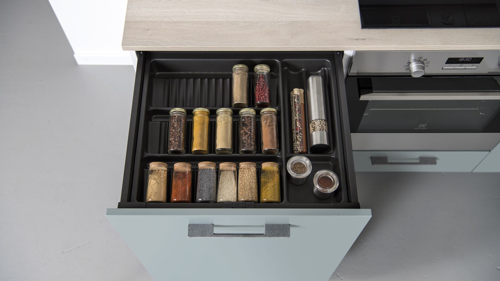 Cuisine vert pastel SCHMIDT