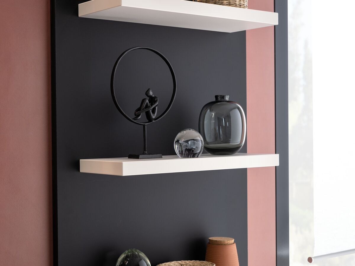 Bathroom with a black metal unit SCHMIDT