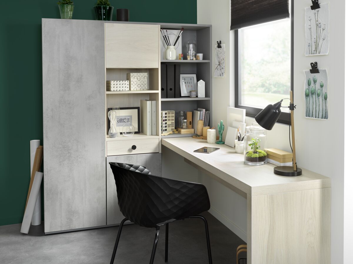 Bureau d'angle avec rangements | SCHMIDT