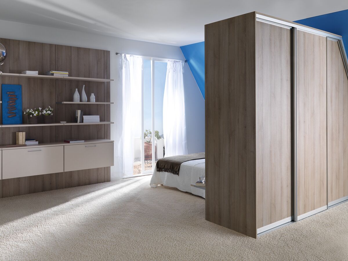 Dressing sous pente pour chambre mansardée