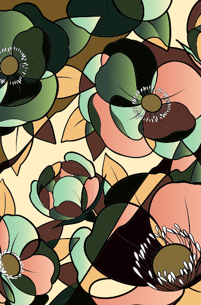 Panneau de crédence Pimp - Vitrofloro C