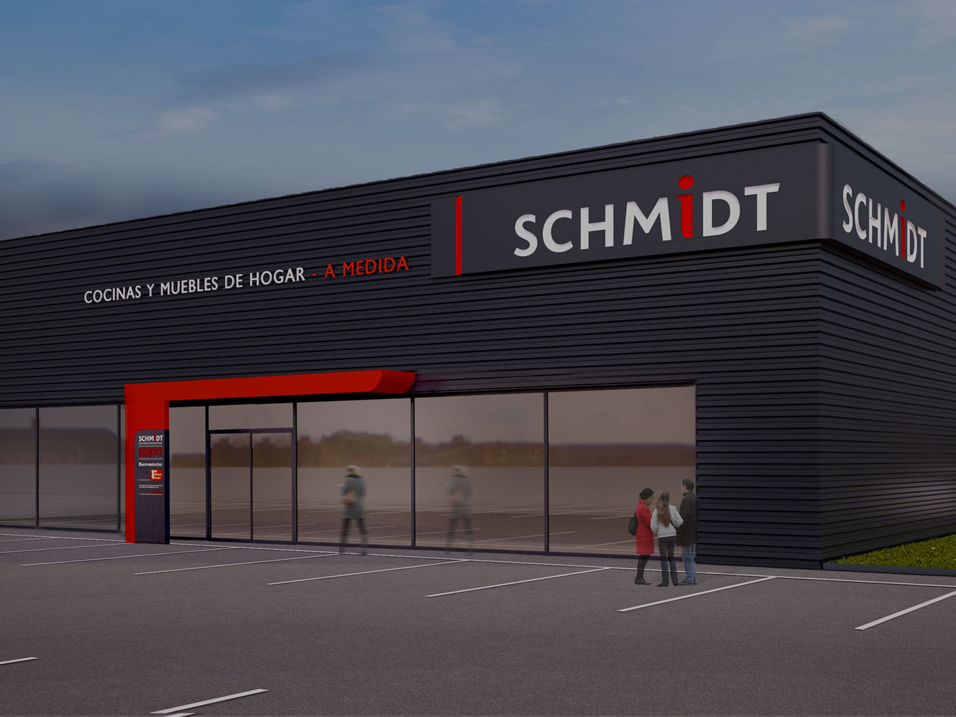fachada tienda schmidt mobile